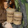 Outdoor Beers Cup Storage Bag Tactically Water Bottle Pouches Cart Cup Holder Kettles Carriers Bag Sundries Pouches