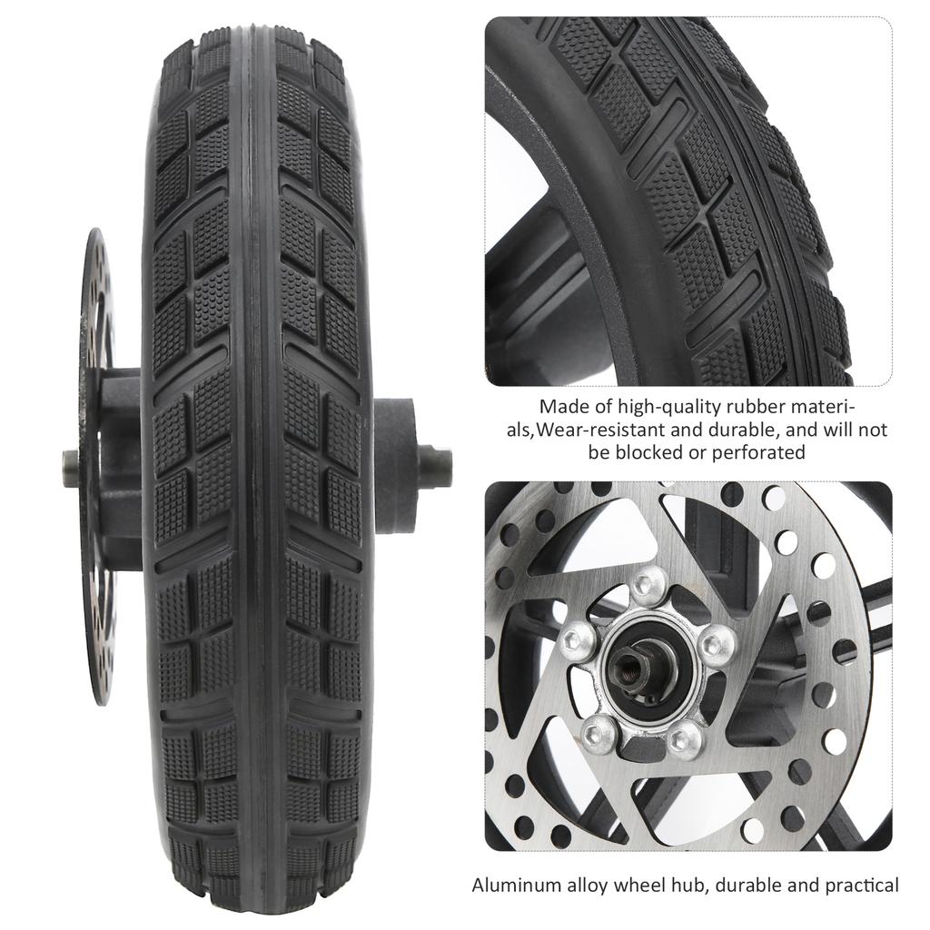 8.5 Inch Rear Wheel for Xiaomi ProTire120MM Disc Brake Scooter Replacement Set