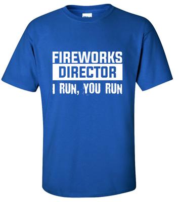 Funny Fourth of July Fireworks Director Unisex Short Sleeve T-Shirt