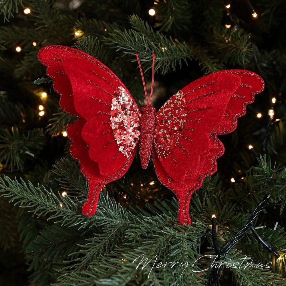 Velvet Christmas Tree Decoration Flocking Artificial Christmas Decorations  Christmas Tree