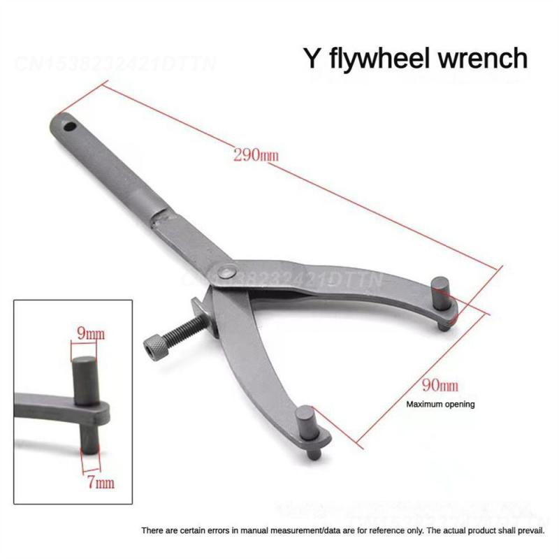 Motorcycle Repair Tools Not Easily Worn And Corroded 460g Flywheel Wrench Automobile And Motorcycle Parts Spanner 295mm 12 150mm