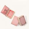 Flip Cover Book Shaped Jewelry Display Box Earrings Ring Necklace Pendant Jewelry Organizer Portable Travel Jewelry Holder