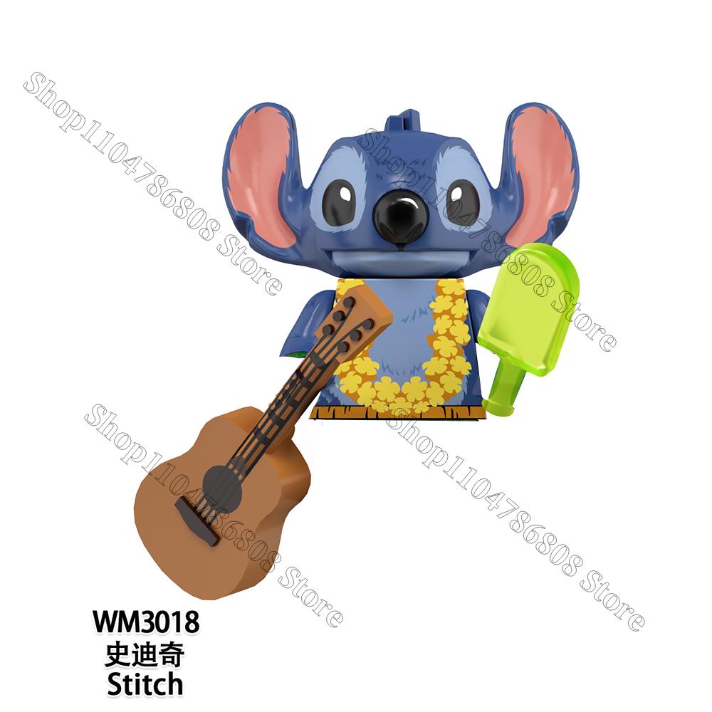 Disney building blocks Toy Zootopia Story Frozen Stitch Buzz Lightyear Kids MINI Brick set Doll toys collectible gift blocks