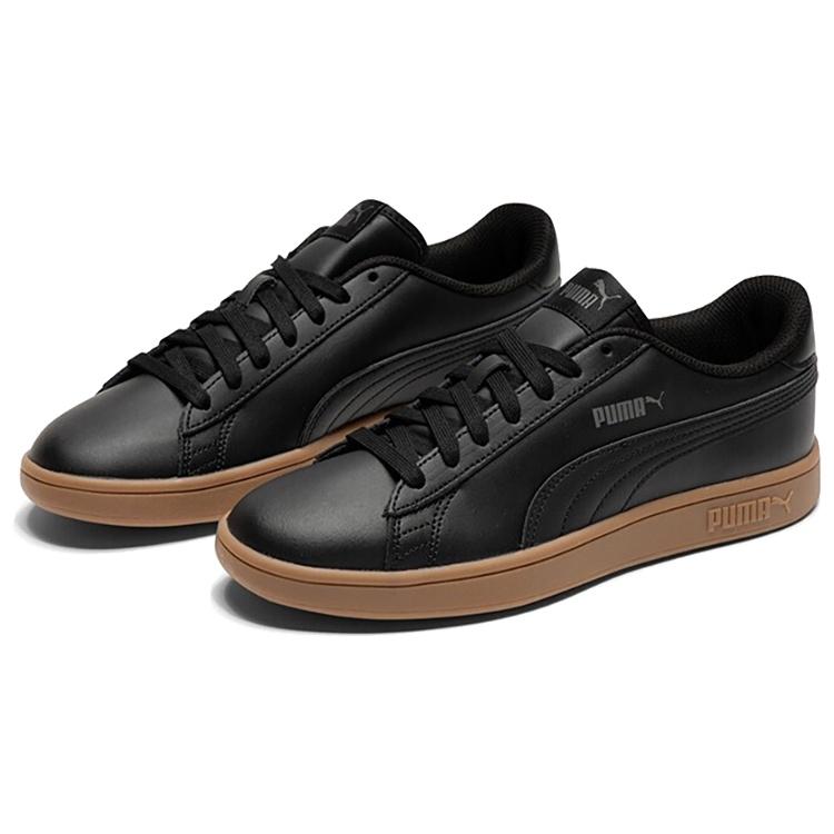 PUMA Smash V2 Low Black/Brown Men's 365215-12