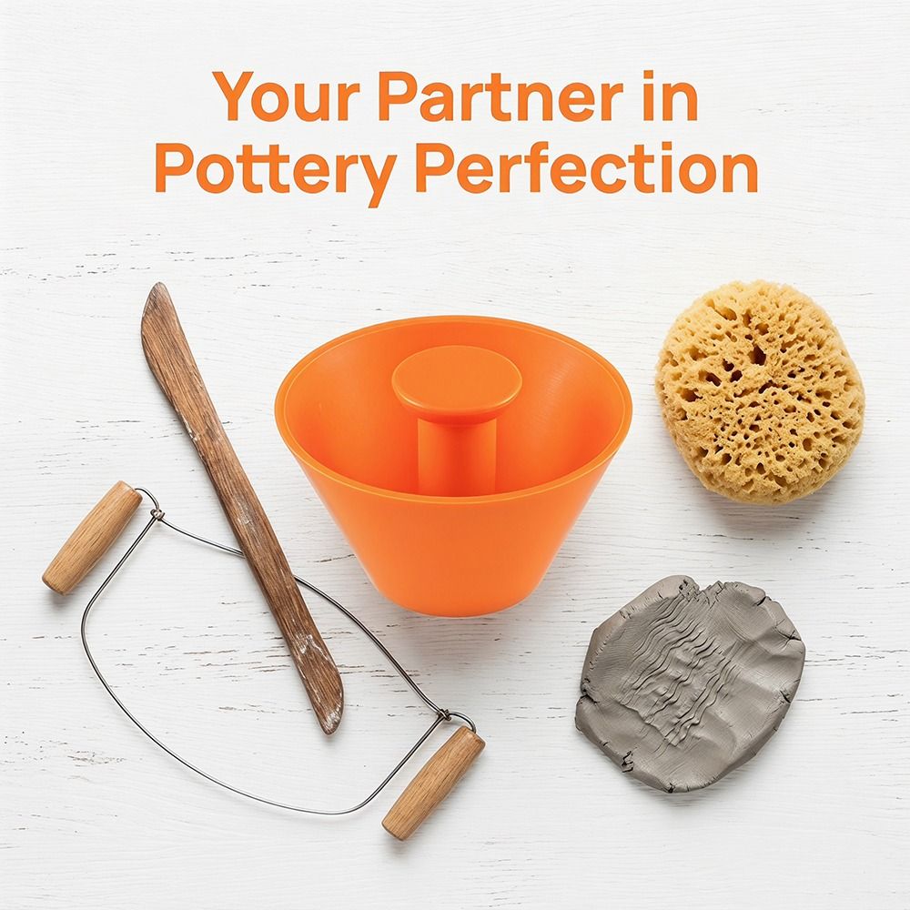 Printed Rim Cone Pottery Rim Cone Shaper Multiple Size Clay Beveling Tool Creative Pottery Making