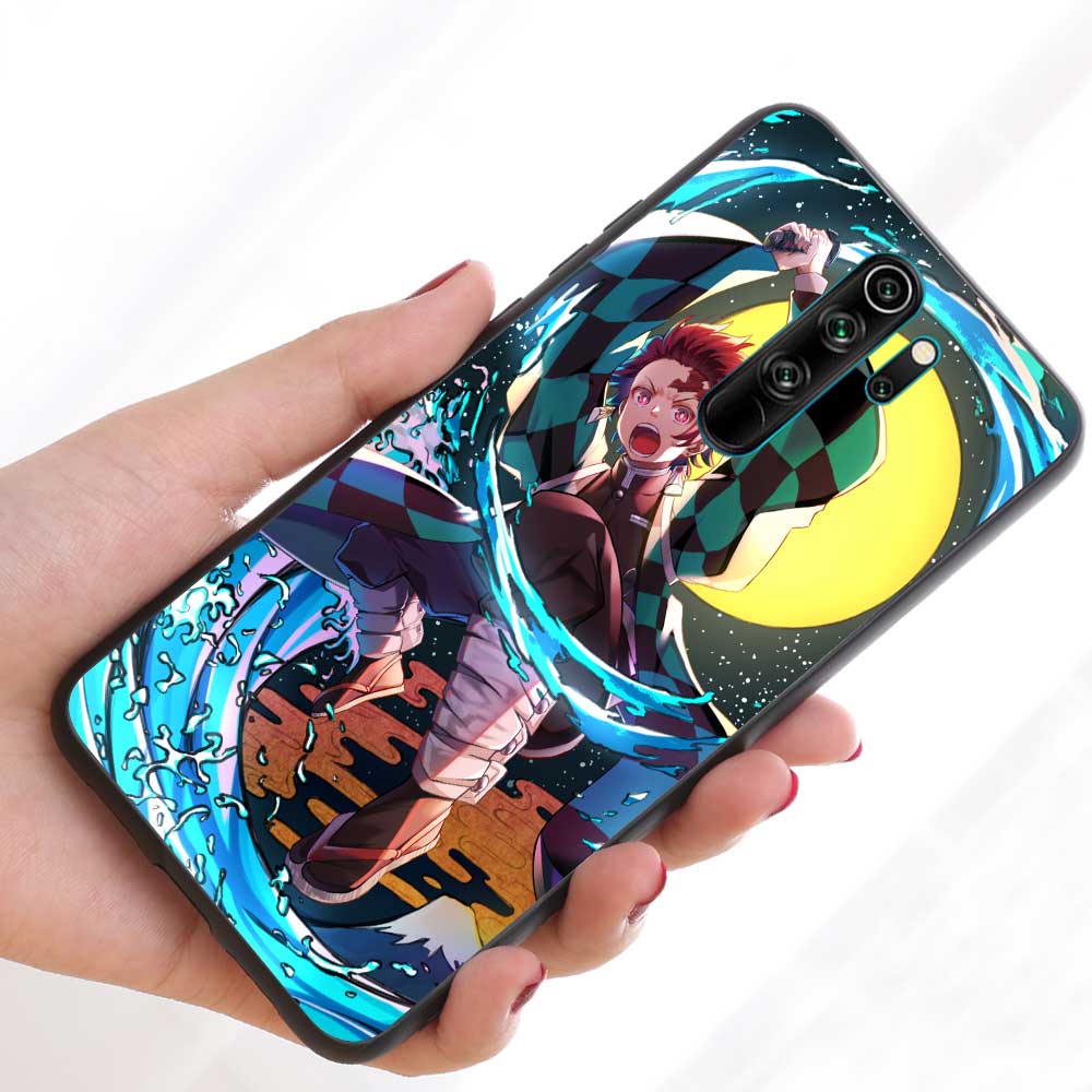 

Силиконовый чехол для телефона Xiaomi Redmi Note 11 10 9 9S 8T 8 Pro 7 9A 9C 10S 11S K50, мягкая задняя крышка из ТПУ, чехол Demon Slayer Shell Redmi Note 11(11S)