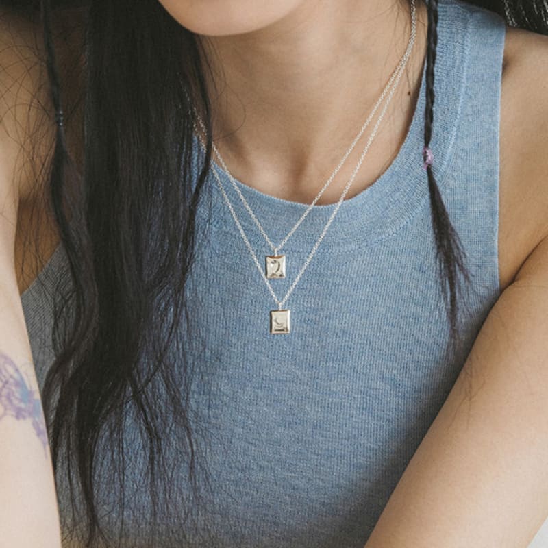 WEAR DRAWING Mini Mango Bite Necklace