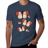 Butterflies Flying Away Tshirt Daily Work Short Sleeve Top