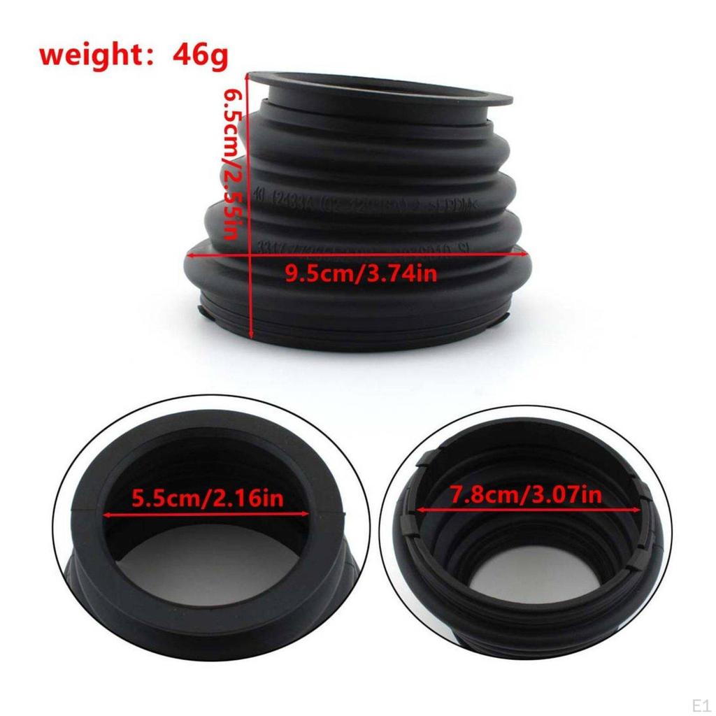 Shocks Absorbing Dust Cover Dustproof Rubber Gaiter Damping Bellows for DIY Mechanics