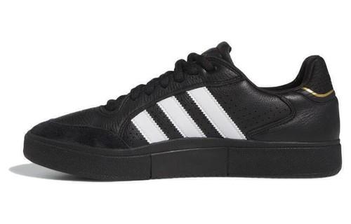

adidas Tyshawn Low Black White Gold Leather - IE3124 42.5 чёрный