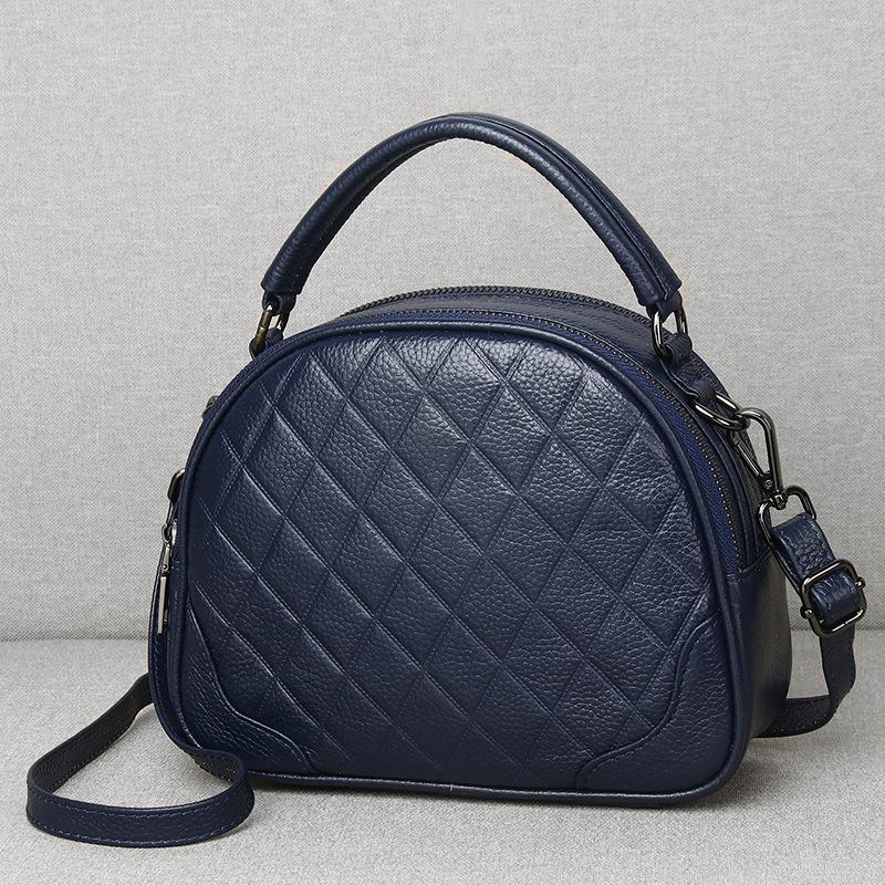 Geantă de piele moale pentru femei, geantă de mână cu diamant, geantă de umăr mică, geantă rotundă mică, geantă de mână pentru femei, geantă de mână cu un umăr