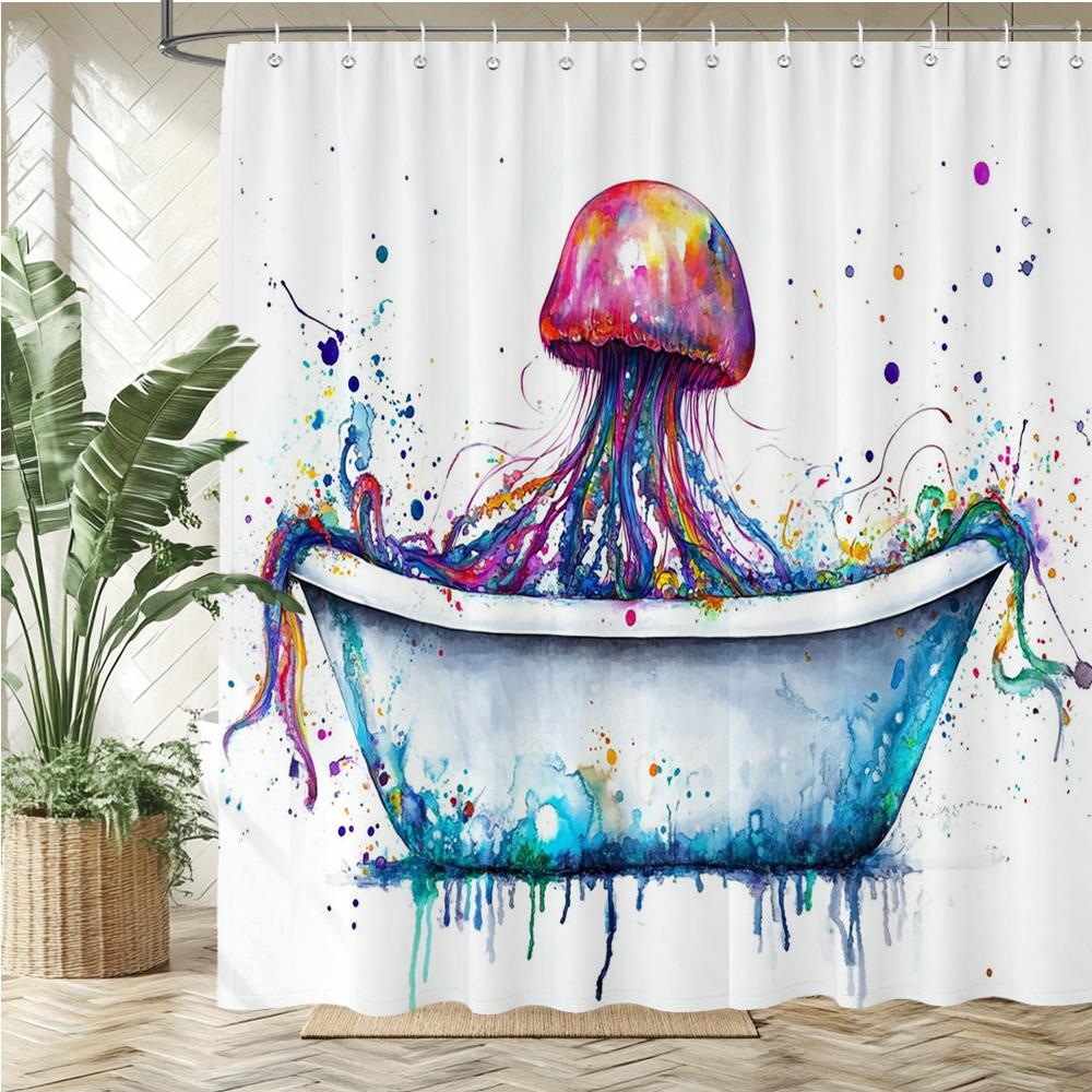 Funny and creative animals turtle Shower Curtain Bath Curtain Printing Polyester Bathroom Curtains for Home decoration curtain