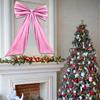 Christmas Tree Topper Bow  Large Velvet Christmas Bow Christmas Tree Decoration DIY Craft Party SuppliesHome Decor New Year