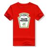 Aesthetic Clothe Yellow Mustard DIY Ketchup Apparel CondiUnisexts Couples Group Halloween Costume TShirt harajuku graphic t shirts