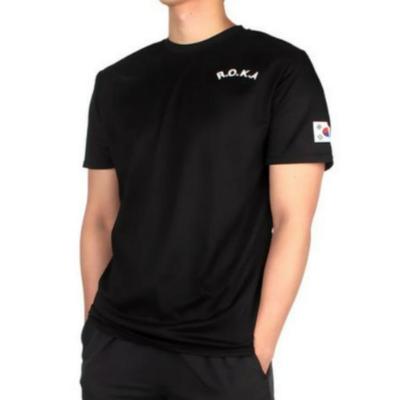 Breathable Cooling ROKA(Republic of Korea ARMY) Short-Sleeve T-Shirt-Large Size Available