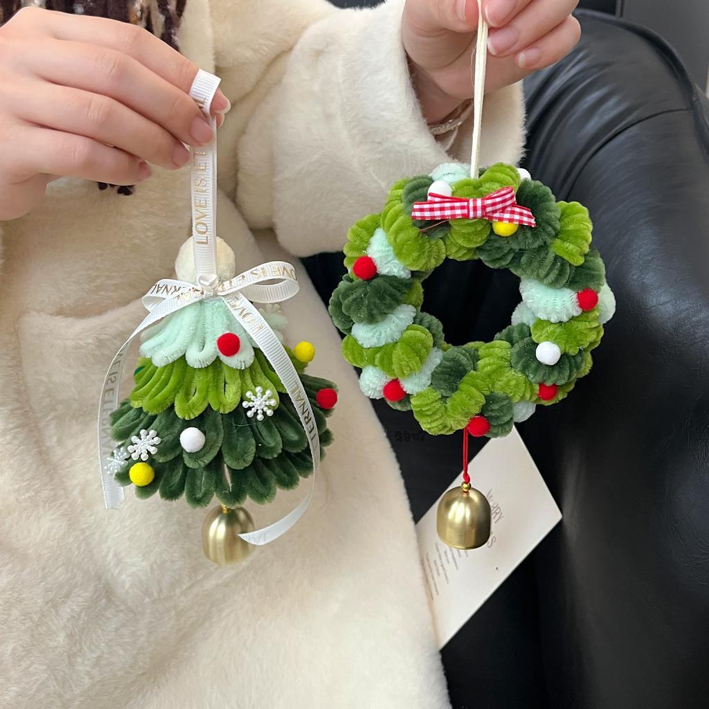 Creative Wires Chenille Wire Pipe Cleaners Christmas tree Wreath Garland handmade Craft Supplies bag for DIY Craft Projects Gift