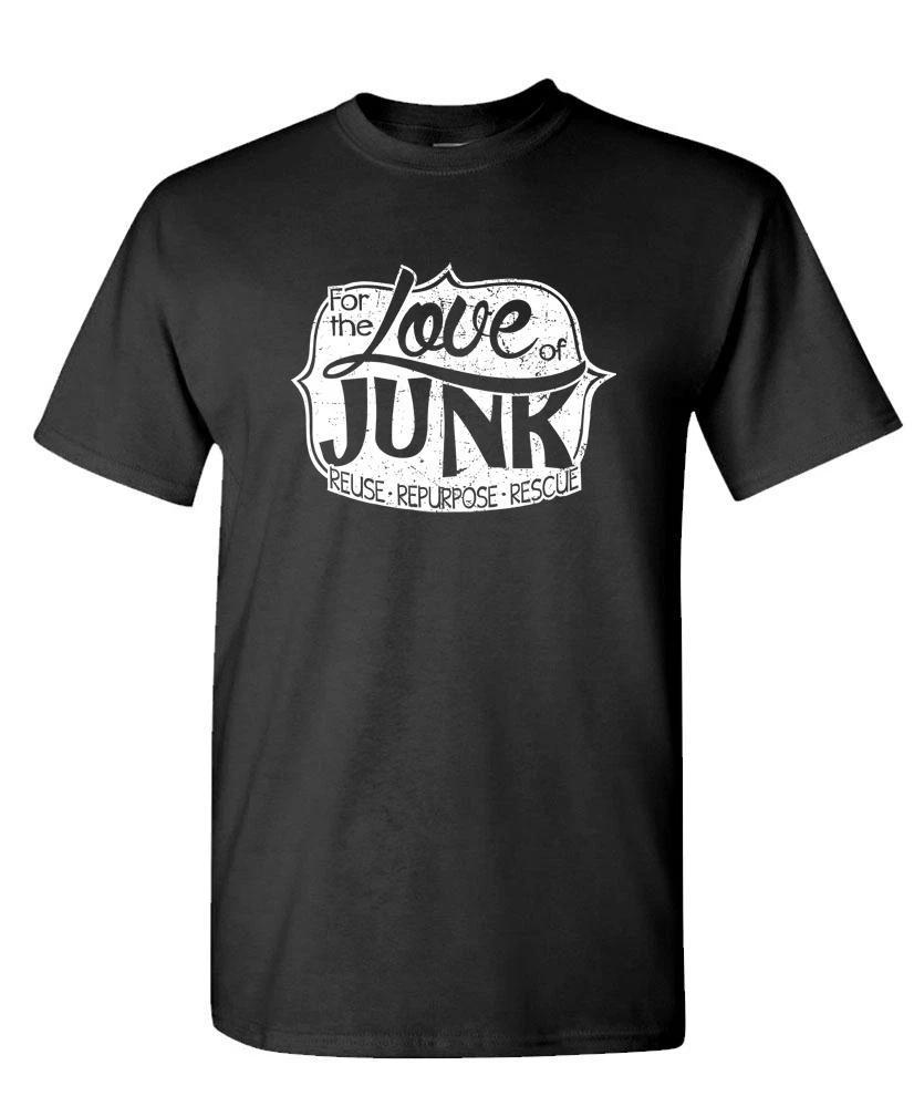 FOR THE LOVE Of Junk - Unisex Cotton T-Shirt Tee Shirt S