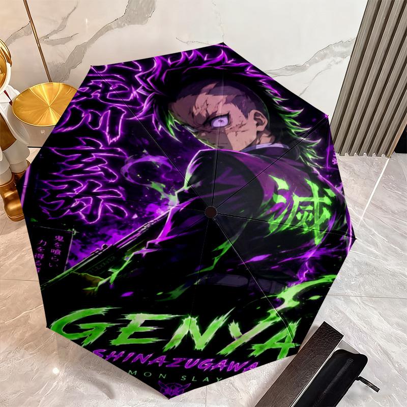 Japanese-style Cartoon Demon Slayer Kamado Tanjiro & Kamado Nezuko Umbrella Including Home Travel and Outdoor Activities Multi Functional Umbrella 28