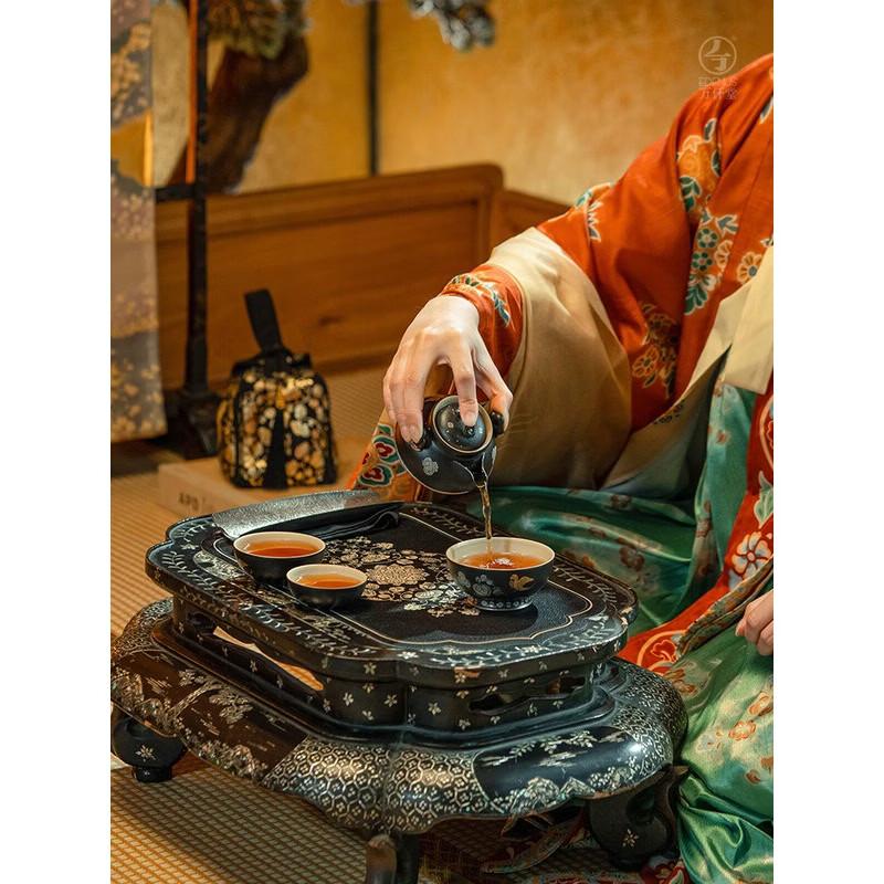 Edenus Tang Dynasty Tea Feast Ceramic Quick-Brew Tea Set