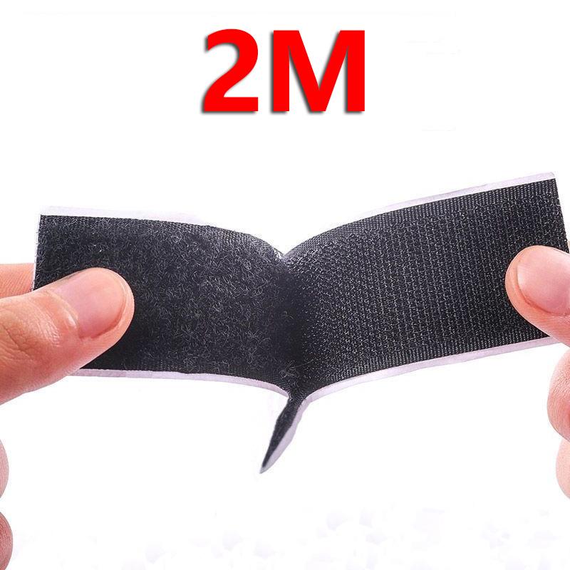 10Meters Strong Self Adhesive Hook and Loop Fastener Tape Magic Strips Industrial Strength Sticky Fastener DIY Craft Accessories