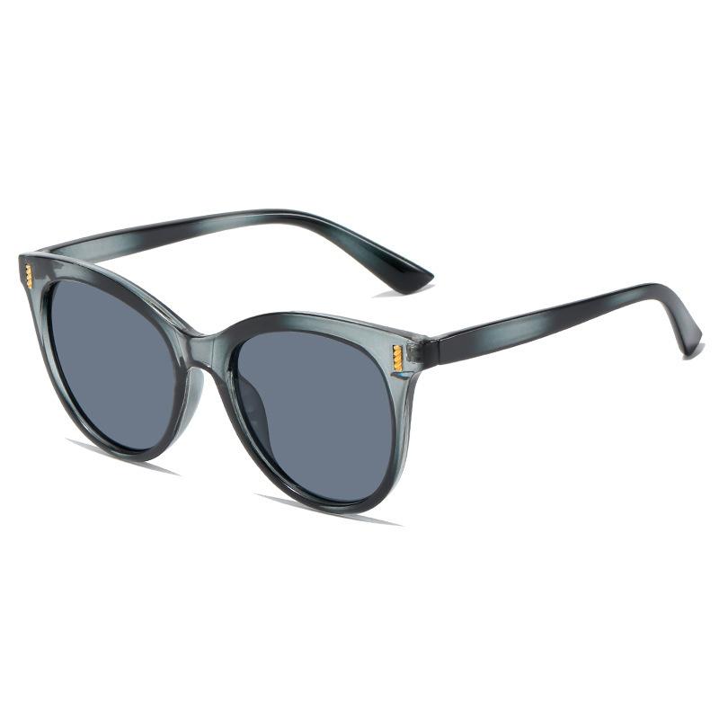 New Luxury Retro Leopard Print Cat Eye Long Nail Women Sunglasses  Fashion Street Style Personality Men Sun Glasses Uv400