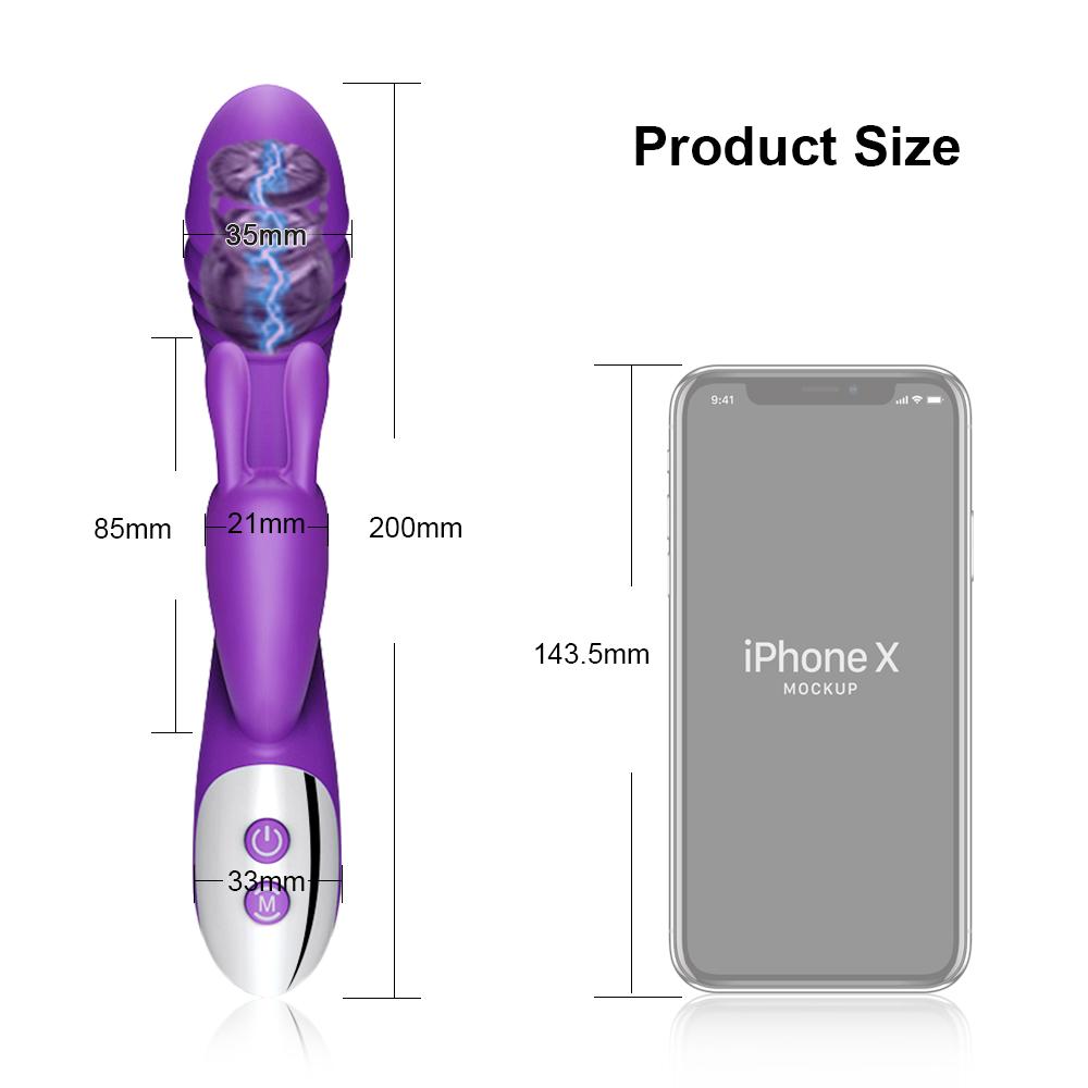 Výkonné vibrátory pro králíky Sexuální hračky pro ženy Skutečné dildo pro ženy Páry Stimulátor klitorisu Nabíjecí hračky Zboží pro dospělé