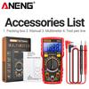 Smart Digital Multimeter Tester Professional AC/DC Voltage Current Electrical Data Retention High Precision Detector ANENG SZ303