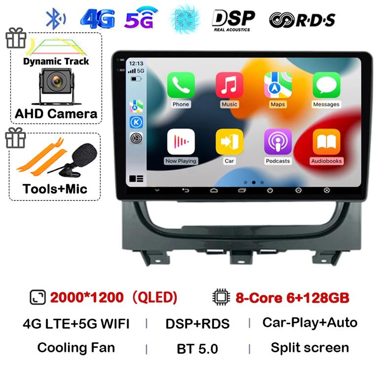 Android 14 Carplay Auto For Fiat Strada Idea 2012 2013 2014 2015 2016 Car Radio Multimedia Player Navigation GPS Stereo 2Din DVD