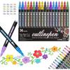 Dreamy Sparkle Dual-Line Contour Pen Set – Metallic Outline Marker, 0.08–0.12in Tip, Fast-Drying Non-Toxic Ink for Art, Cards & DIY Crafts