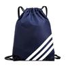Polyester Oxford Cloth Double Drawstring Backpack for Marathon and Basketball Storage