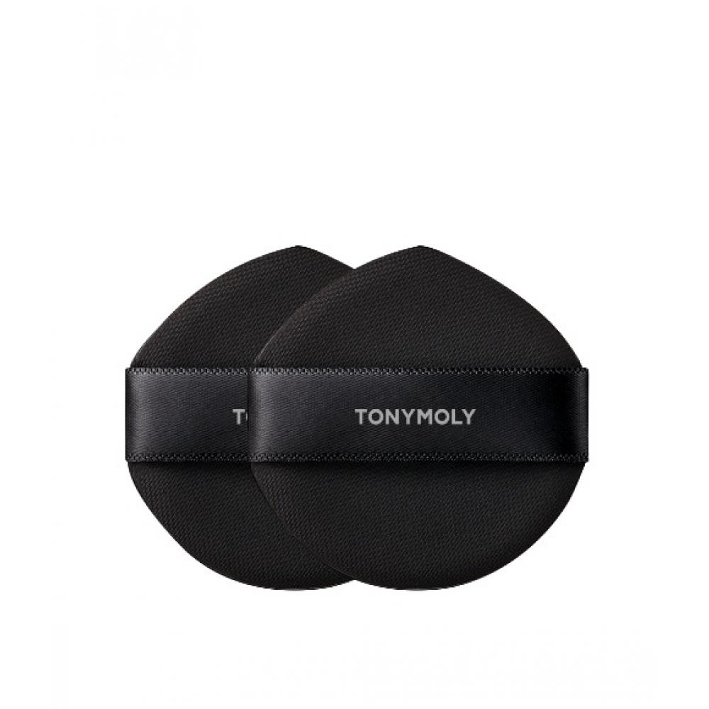 Tonymoly [2 Pack] Skin Tone Fixing Cover Cushion Puff FREE