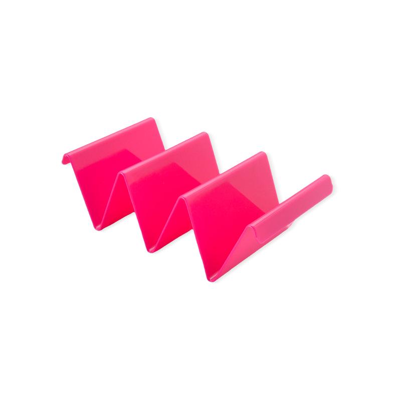 

Multi-color Wavy Taco & Pancake Rack - Hollow Mexican Tortilla Holder for BBQ