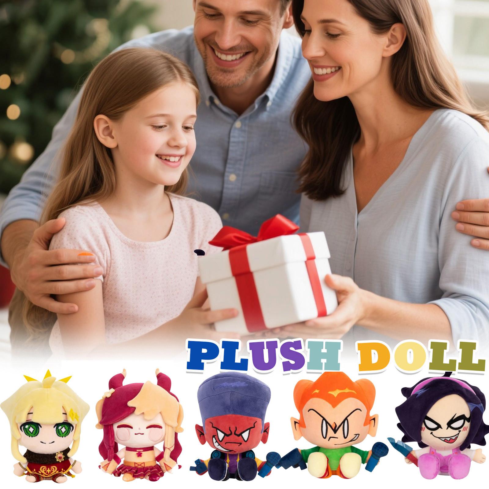 

Плюшевая кукла, Игрушка в подарок, Мультфильм, Детская тряпичная кукла, Детская подарочная подушка(Нет стандарта) One Size