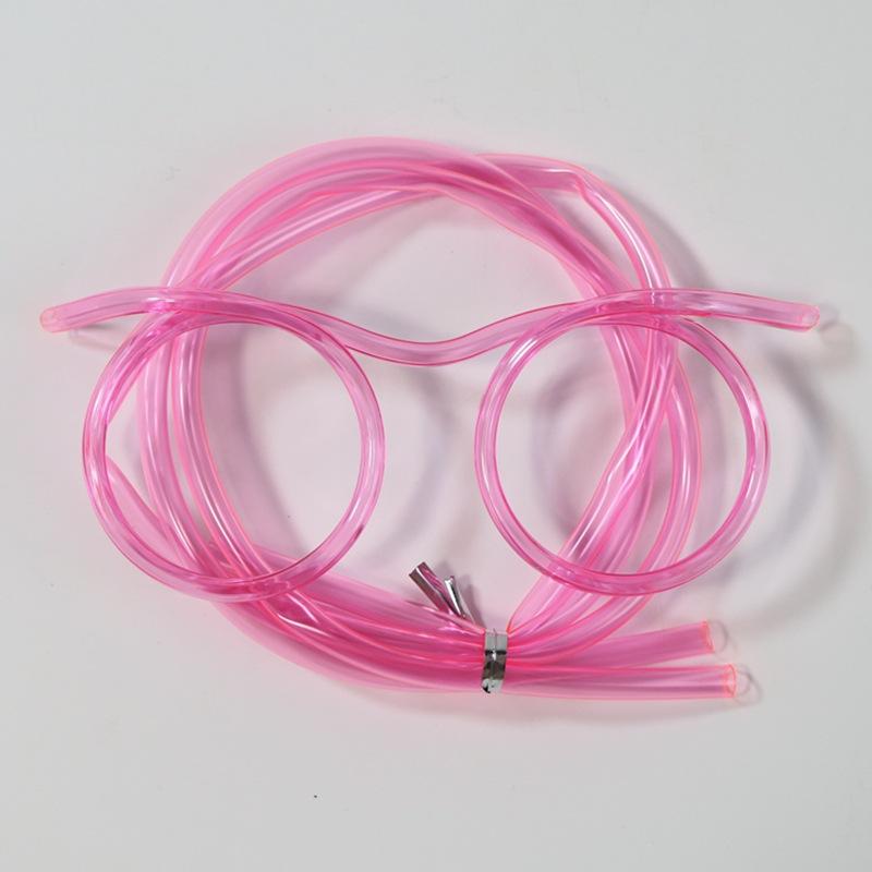 Verre à paille en plastique souple fantaisie, verres à paille réutilisables à faire soi-même, fournitures de bar, fête d'anniversaire pour enfants et bébés, verres à boisson