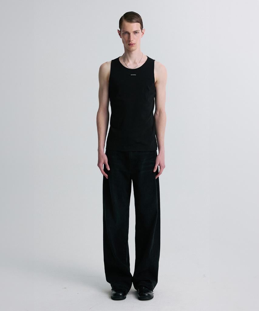 Liimaen Logo Sleeveless Top Black