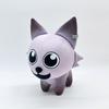 Adorable Garn47 Gray Cat Plush Toy Soft Stuffed Animal For Collectors And Gifts