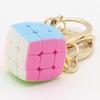Yong Jun Kissen Mini 3x3x3 Zauberwürfel Schlüsselanhänger 2cm, 3,5cm, 4,5cm Professionell 3x3 Cubing Speeding Lernspielzeug