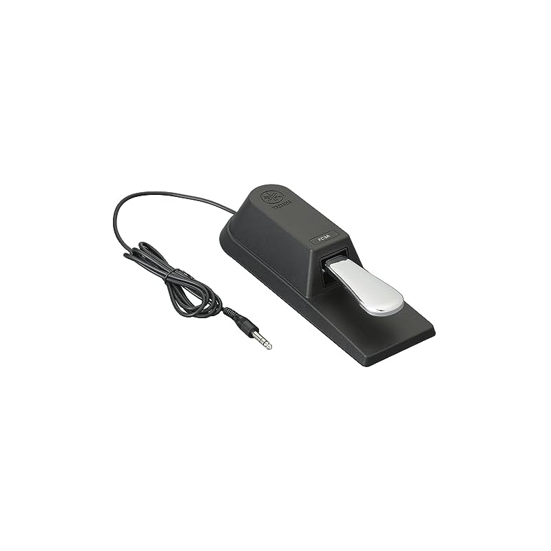 Yamaha FC3A Foot Pedal: A Foot Pedal for Digital Pianos, Keyboards, Synthesizers, and Stage Pianos. Supports Half-pedal Function.