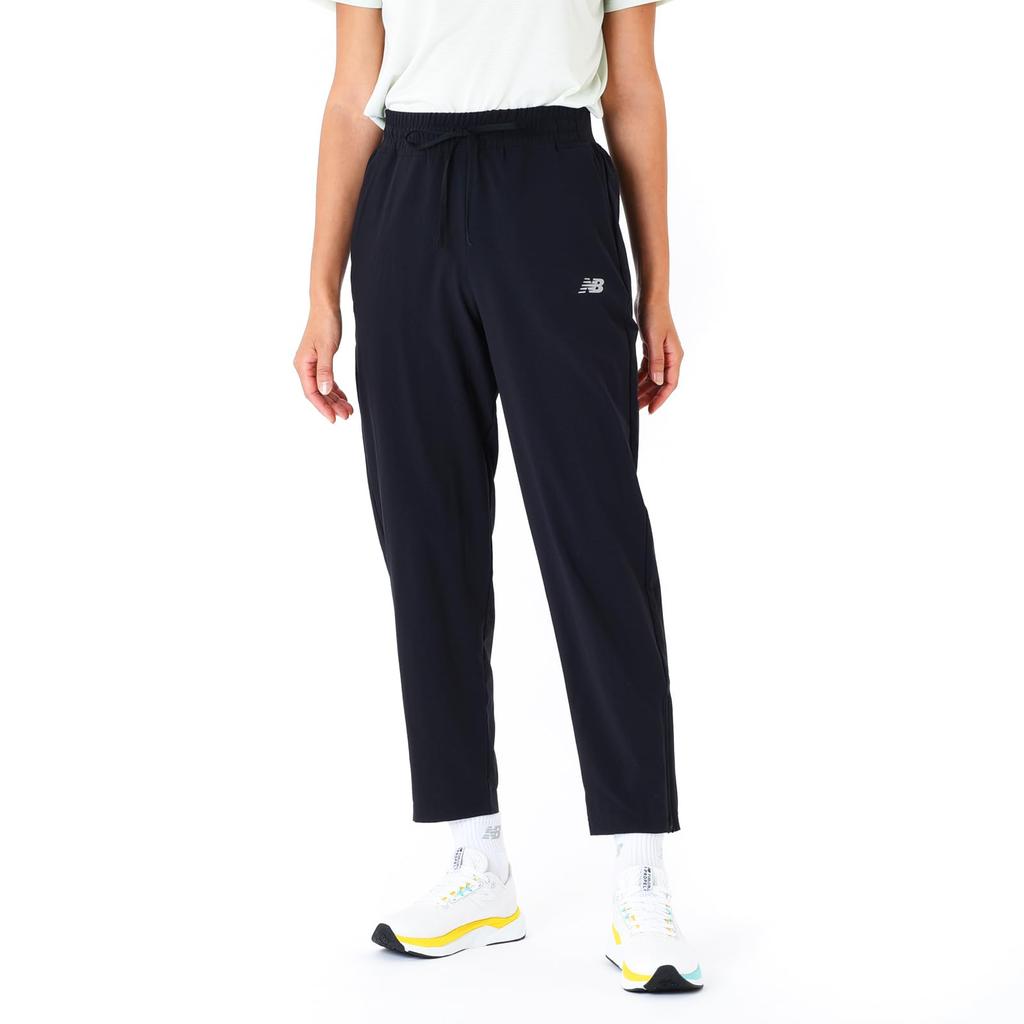 New Balance Sport Essentials Performance Woven Pants Black Women's (AWP43242)