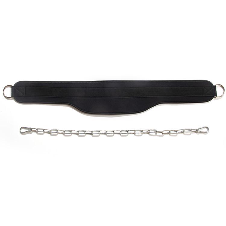 Weighted Pull-up & Weightlifting Fitness Belt with Iron Chain