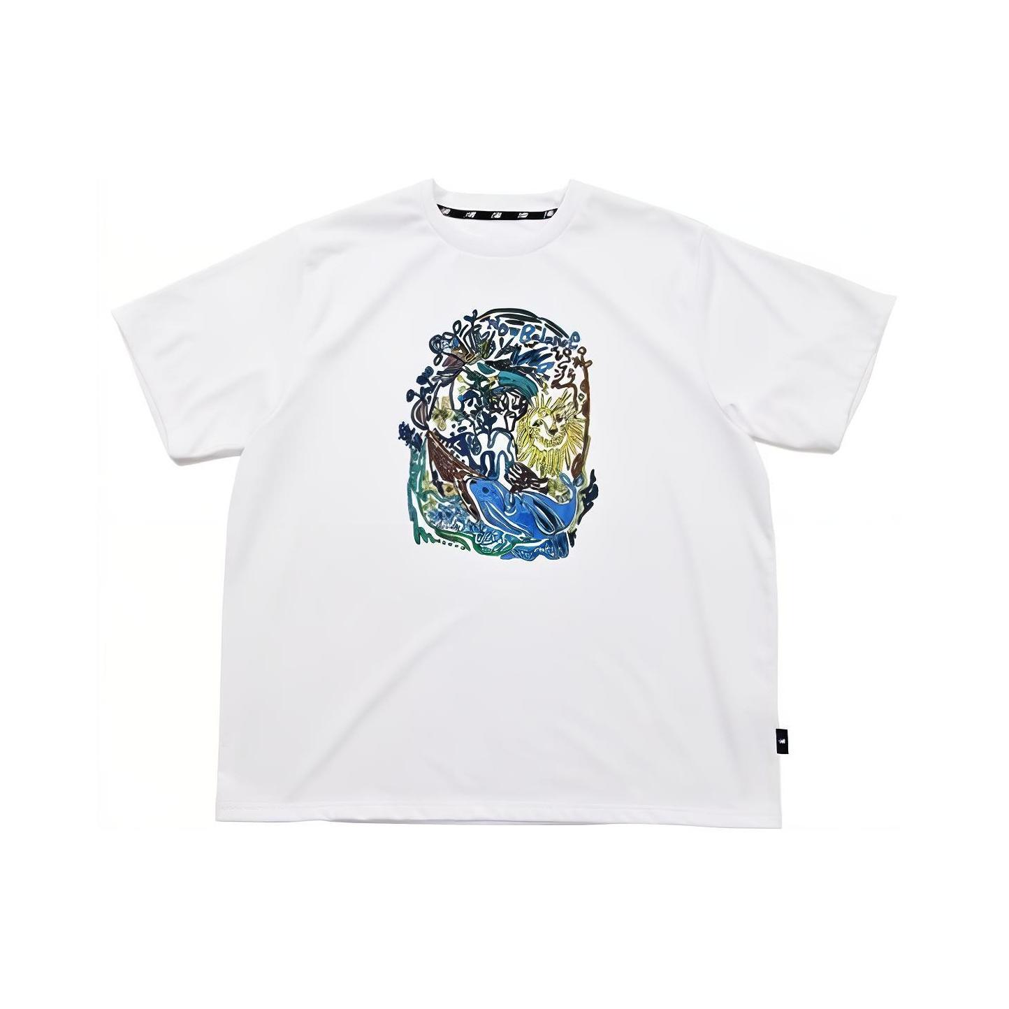 New Balance New Balance Paralym Art 9BOX T Shirt Men s White JMTL2252-WT S
