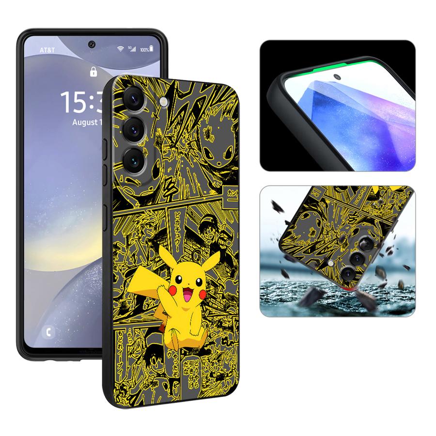 P-Pokemons Gengar- Phone Case for Samsung Galaxy A21s A22 A23 A25 A33 A34 A52s A53 A54 A55 A71 A26 A36 A56 Cover