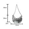 Evening Clutch Bag Korean Chain Sequins Crossbody Bag Dinner Party Wedding Purses Handbag Female Underarm Shoulder Crossbody Bag