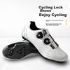ROGTYO Road Bike Lock Shoes, Cycling Shoes for Mountain And Road Bikes, Professional Lock Shoes, Breathable Cycling Lock Shoes for Bicycles