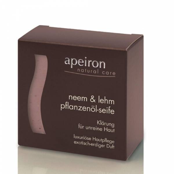 

Apayron Мыло с растительным маслом Ним и Глина 100 г