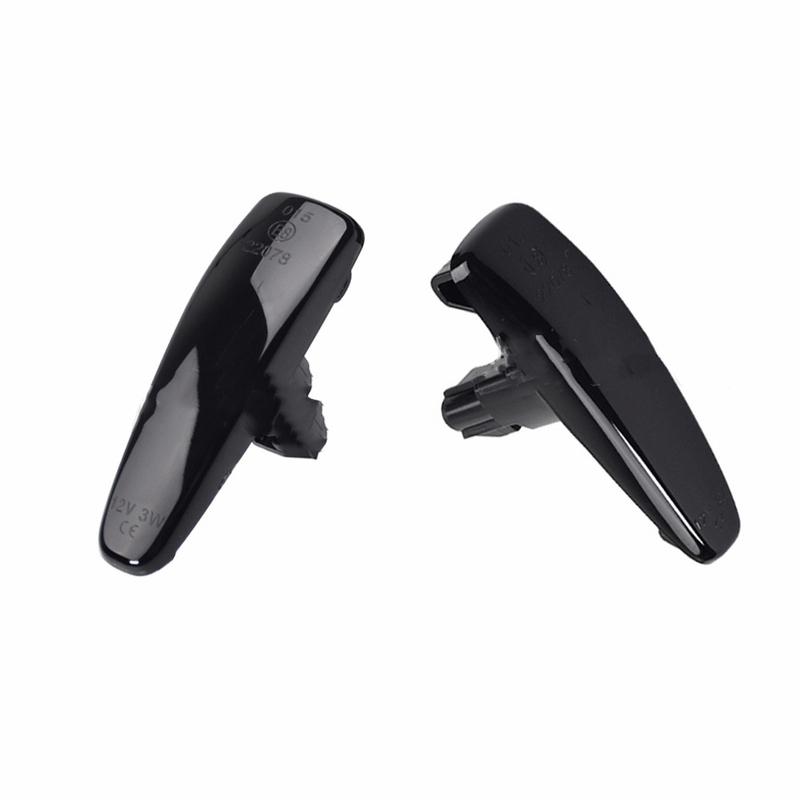 2PCS Led Dynamic Turn Signal Light For Mitsubishi Outlander Phantom LED Fender Side Light Marker Light Blinker Indicator Side Marker Lamps