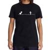 T-shirt Homme Coton Mélangé Haute Qualité Imprimé Dinosaure Drôle Coupe Ample Col Rond Été Frais T-shirt Homme Manches Courtes T-shirt Homme Top