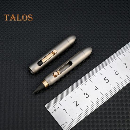 Długopis Eternal Pen Mini Titanium Alloy Ballpoint Pen Wymienny wkład EDC Gładkie pisanie Wygodny uchwyt Mini długopis
