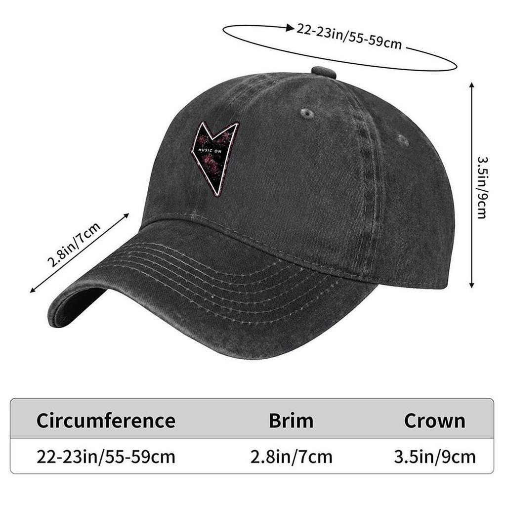 MUSIC ON IBIZA CLUBS POSTER 2022 MARCO CAROLA Baseball Cap Thermal Visor Horse Hat Visor Golf Hat Genuine Baseball Men Womens