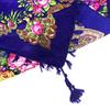 Russian Style Floral Print Tassel Shawl - Ethnic Retro Warm Scarf for Autumn/Winter